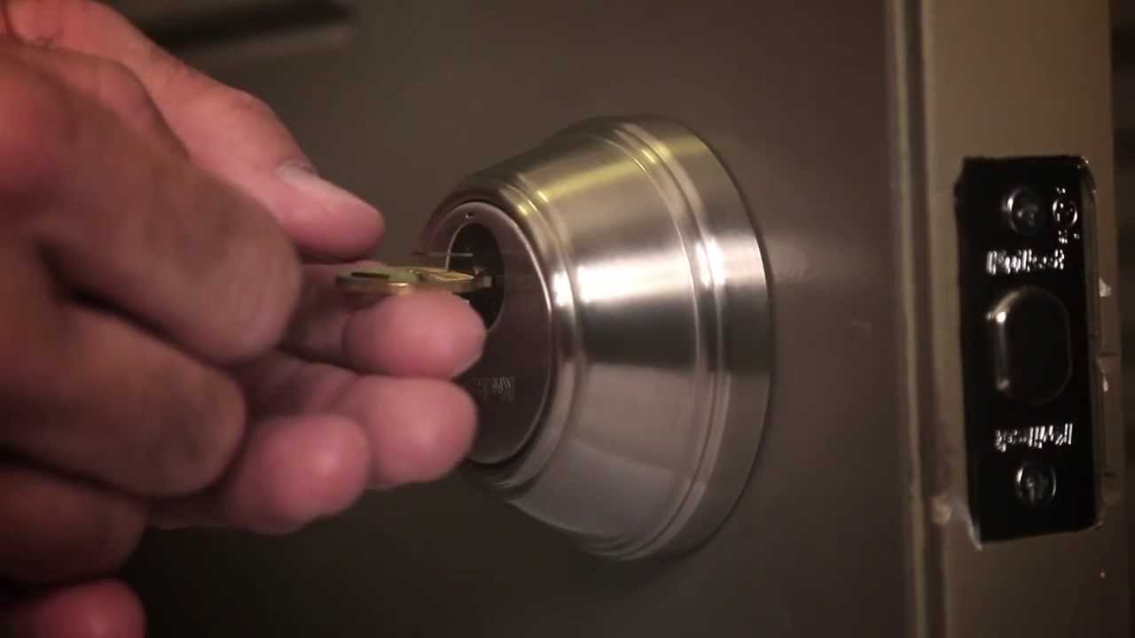 How to Re-Key a Key Control Deadbolt Lock | Kwikset Smartkey Technology