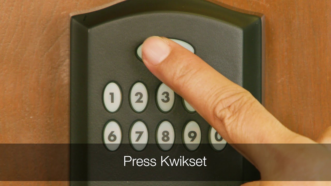 Programming the Kwikset Smartcode 955