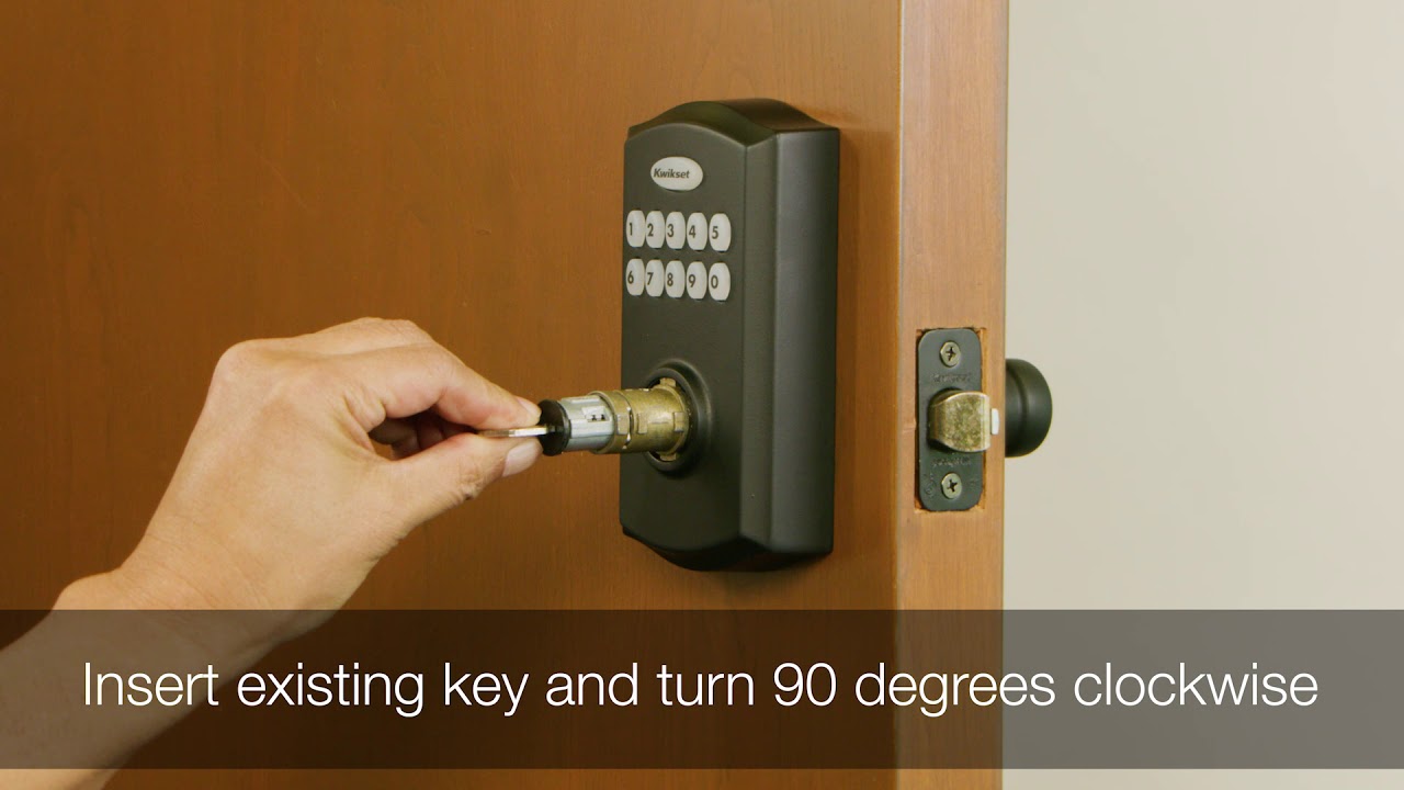 Re keying the Kwikset Smartcode 955