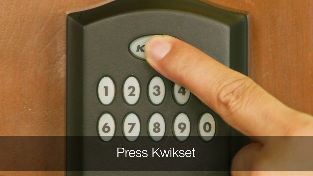 Adding a User Code to the Kwikset Smartcode 955