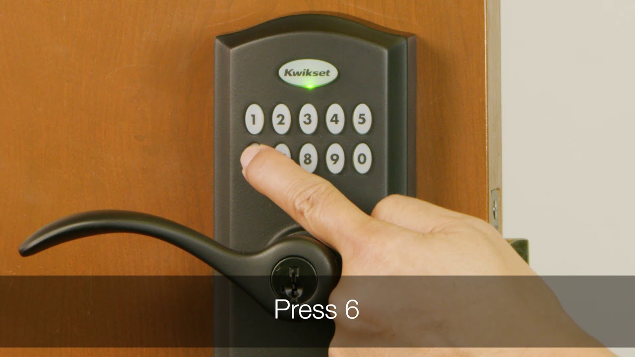 Disabling all User Codes in the Kwikset Smartcode 955