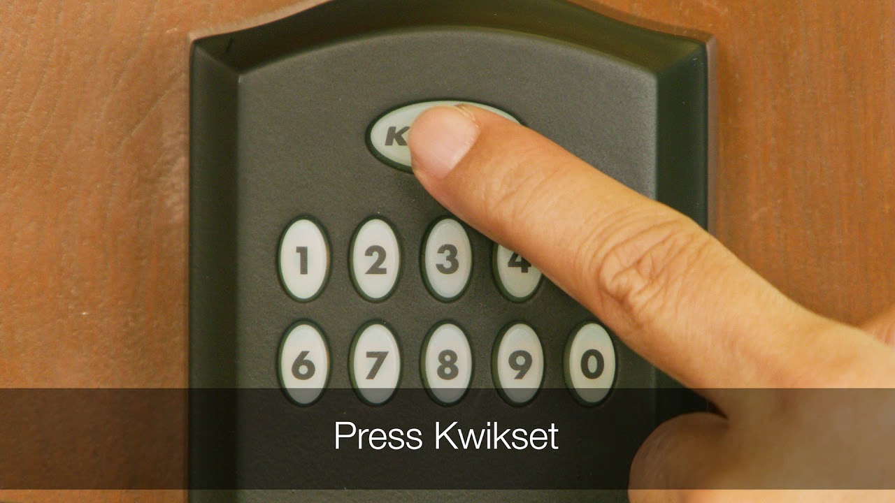 Programming a One Time User Code the Kwikset Smartcode 955